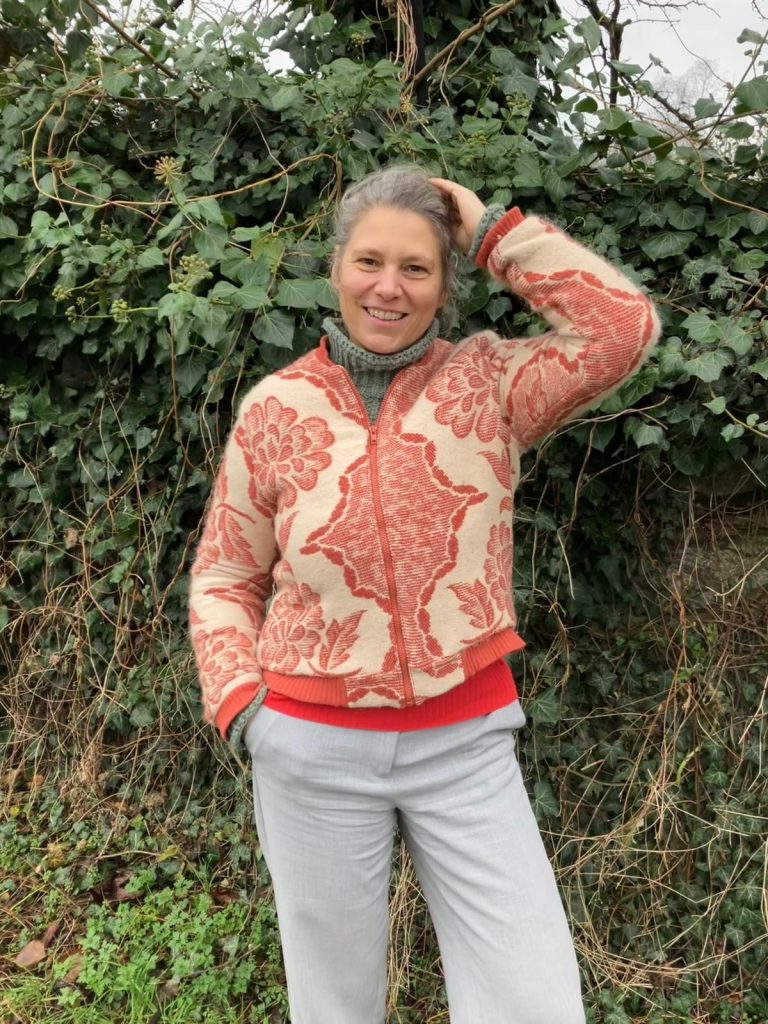 bomberjasje van oud dekentje