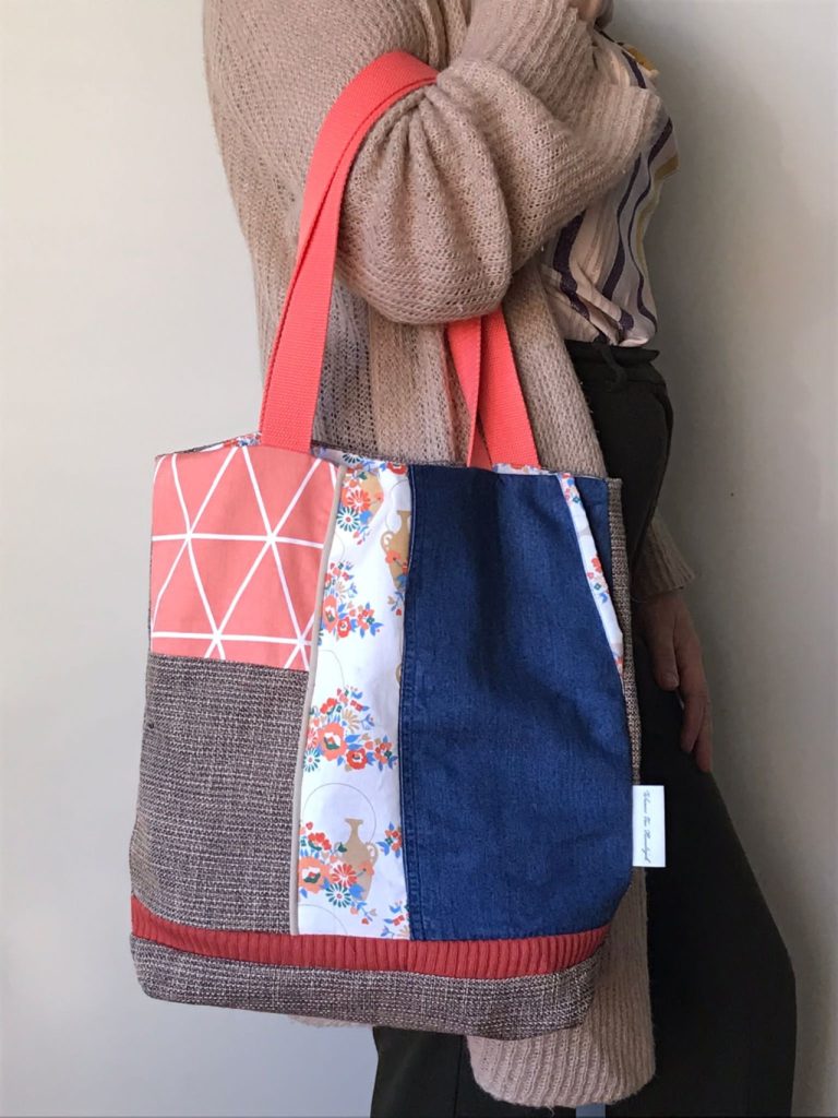 mozaïektas met restjes stof